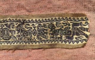 egypt kilim band fragmant size 43x7cm                           