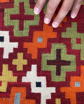 a very nice Qhasgai Kilim size 220x110cm                          