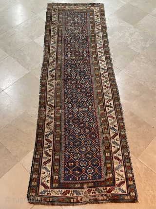 Caucasian shirvan carpet size 291x92cm                            