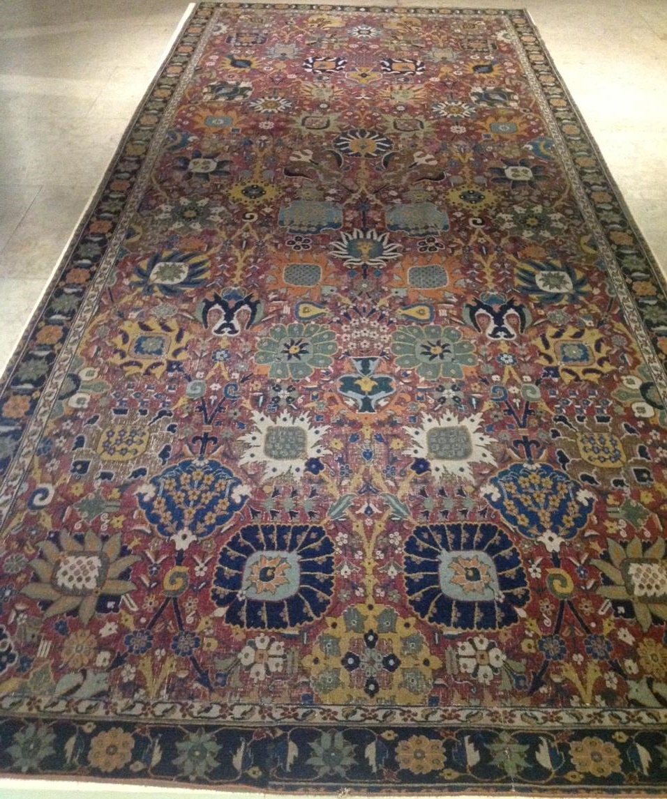 Vase carpet, Persian Kerman (?) 16th-17th century, Gulbenkian Museum