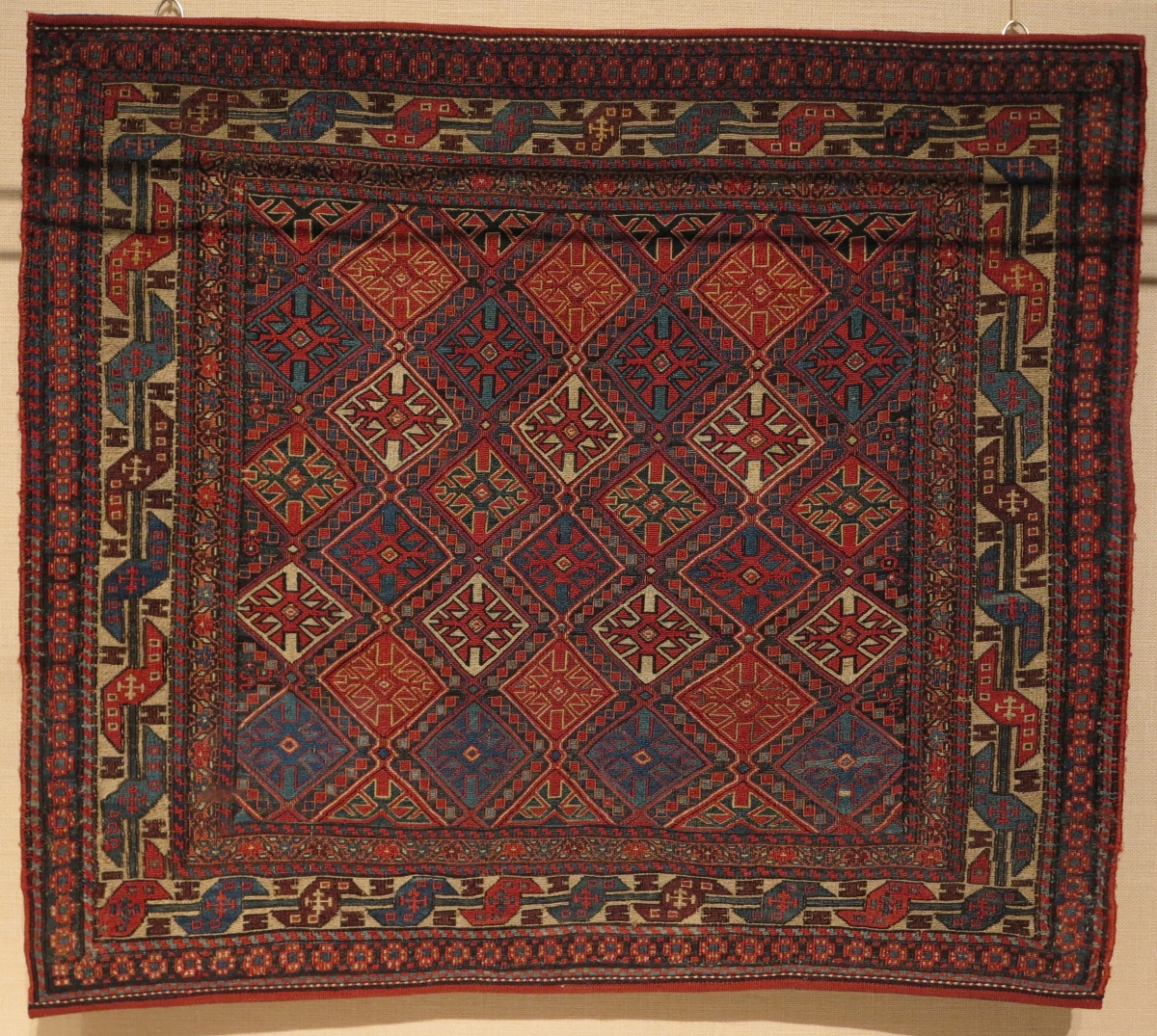 sumak bagface, Khamseh area, Northwest Iran, Ginsberg Collection, Metropolitan Museum of Art
