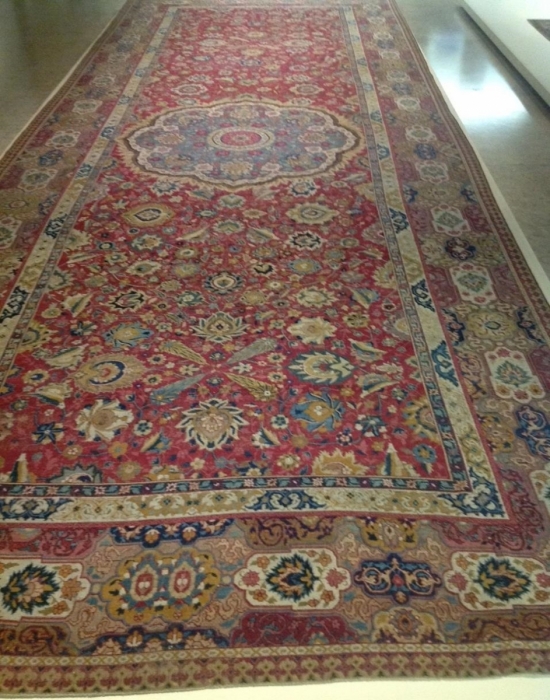 Indian medallion carpet, 17th century, Gulbenkian Museum