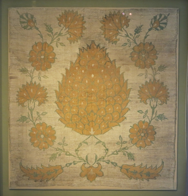 Ottoman silk, 17th century, Benaki Museum of Islamic Art, Athens