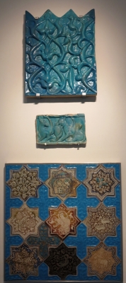 Kashan ceramics, Benaki Museum of Islamic Art, Athens 