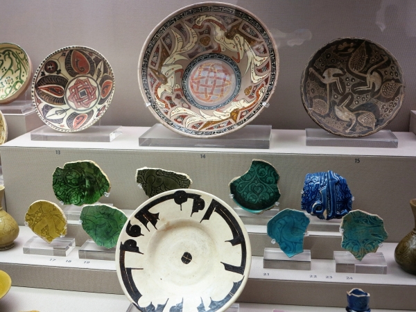 Assorted 10th century Persian and Central Asian Ceramics, Benaki Museum of Islamic Art, Athens