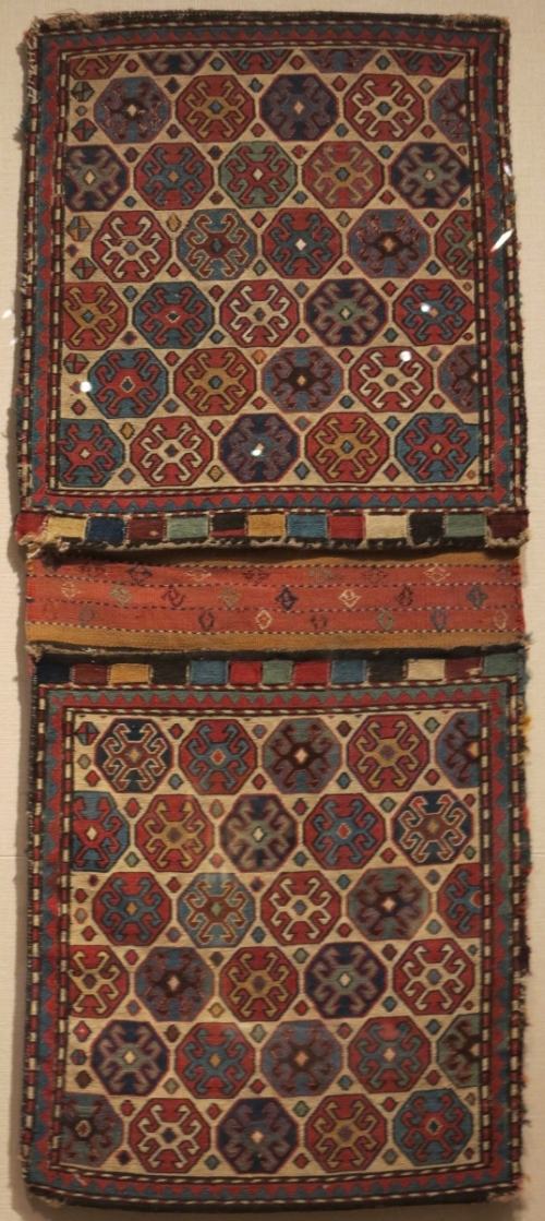 Shahsevan sumak khorjin,, Ginsberg Collection, Metropolitan Museum of Art