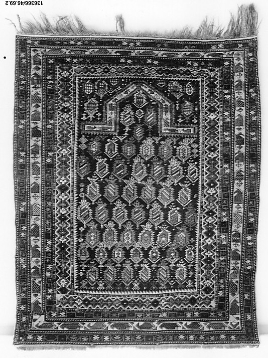 Shirvan prayer rug