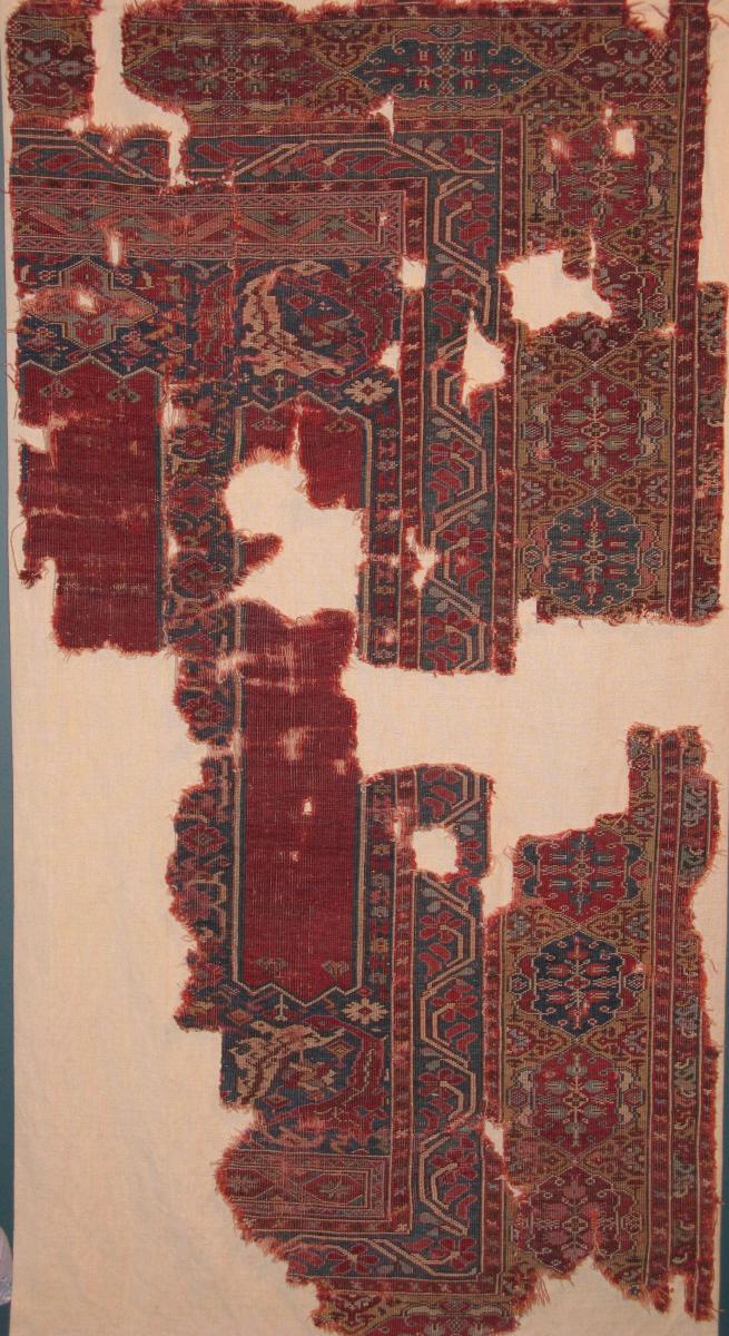 Transylvania Prayer Rug fragment Melas Ghiordes Melas