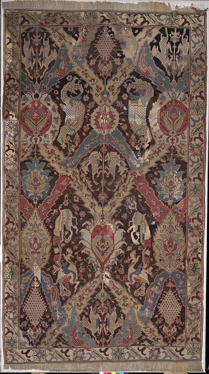 Caucasian dragon carpet