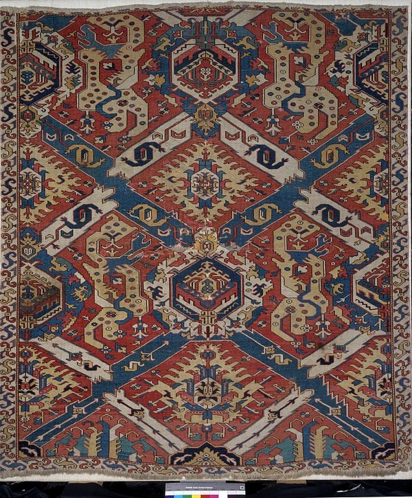 Caucasian dragon carpet