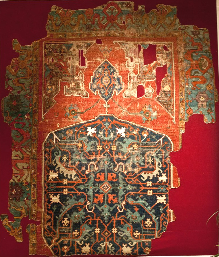 Anatolian medallion carpet Konya Museum