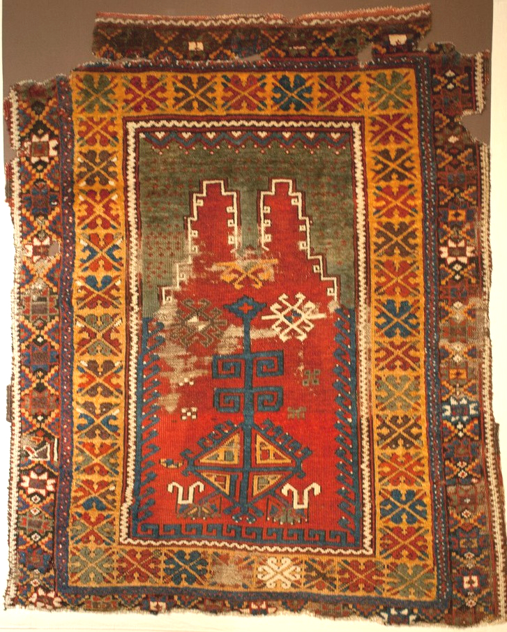 Central Anatolian prayer rug Konya Museum
