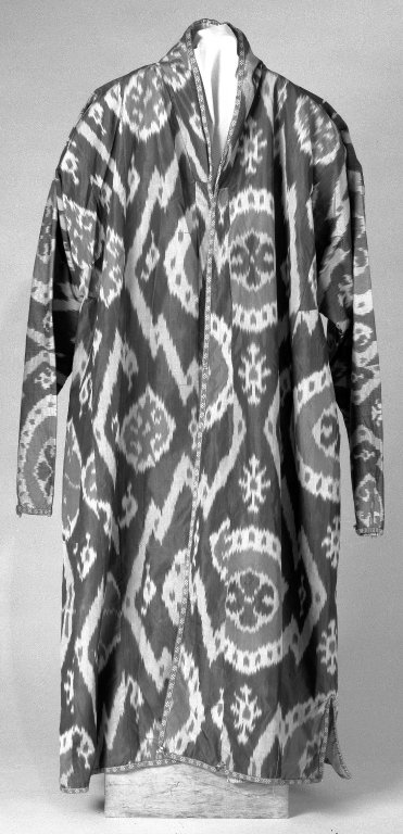 Uzbek ikat coat