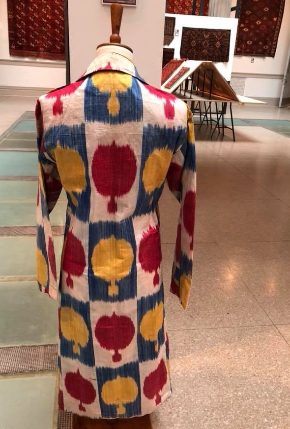 Central Asian ikat coat ICOC Washington DC 2018