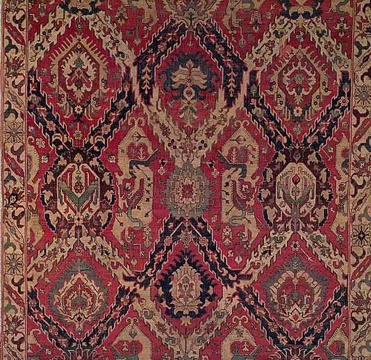 Caucasian dragon carpet