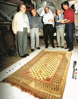 Photographing rugs