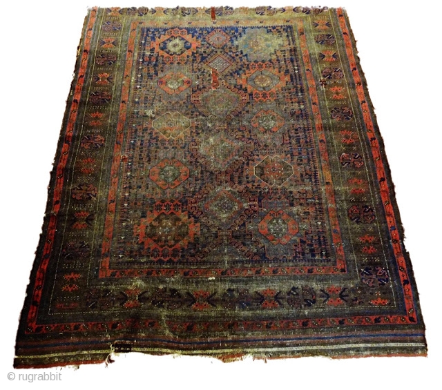 Study Piece: Timuri Main Carpet acquired some many moons back from Lars up in Lulea, Sweden. Fair to poor condition but magical drawing and what color remains is lovely.  Here is  ...