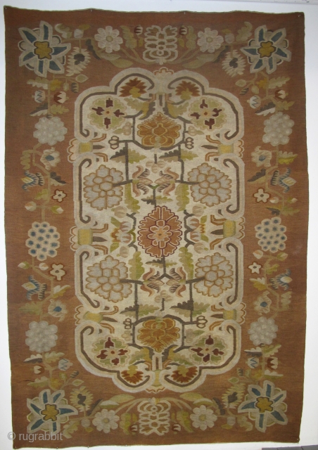 'Bessarabian' Kilim, Poltava Region Ukraine, circa 1880.                          