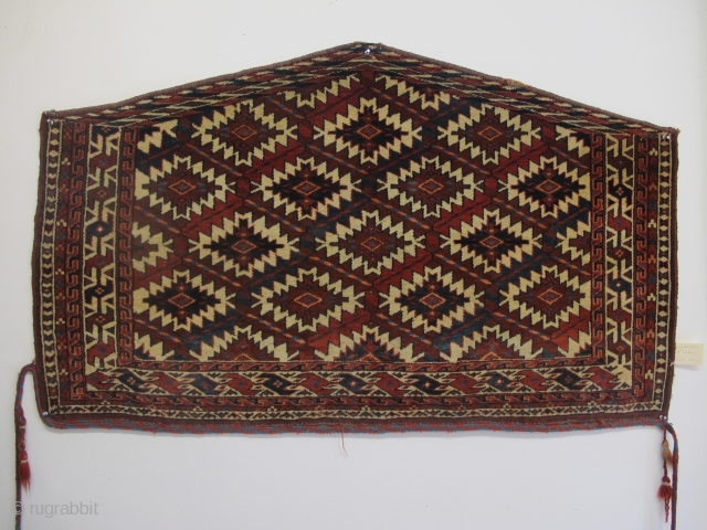 Yomut Asmalyk, last quarter of 19th century, good colours, very good condition. £1100 plus shipping                  