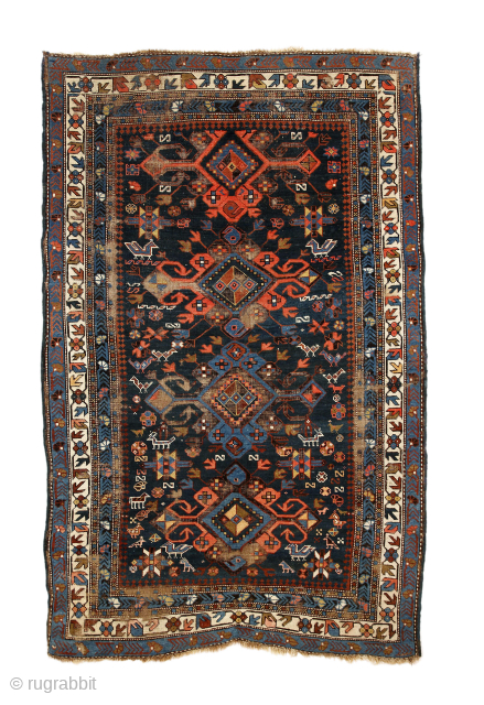 Antique Caucasian Kuba Rug, early 20th century

185 cm x 122 cm

A decorative tribal antique rug, woven in the early 20 th century, in the Shirvan- Kuba region of the Caucasus. With a  ...