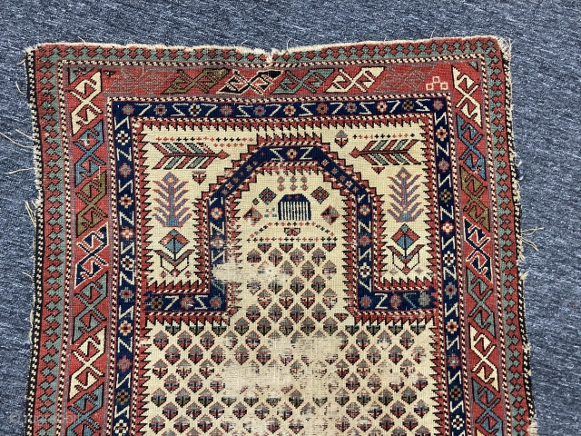 Antique marajali rug size 140x075                            