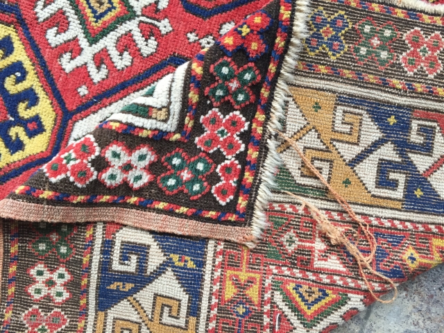 Caucasian rug size 175x130                             