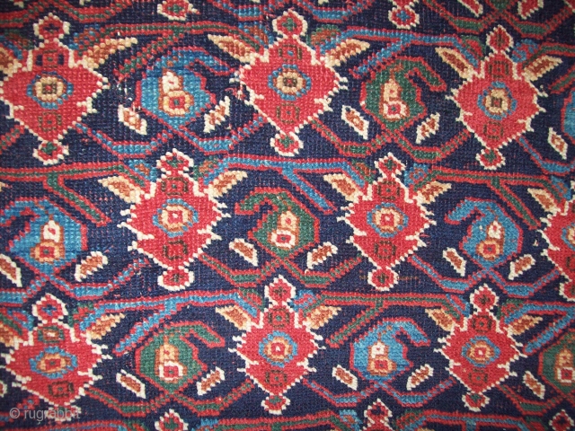 19th Century Antigue Afshar Rug
Good Condition All Good Naturel Colors                       