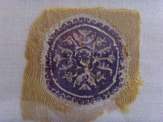 copt # 2000

Coptic textile, 2th- 7thC Egypt,
One of 52 pieces will be offered as one collection. Mostly framed professionally on an acid free backing, some unframed yet. 
     