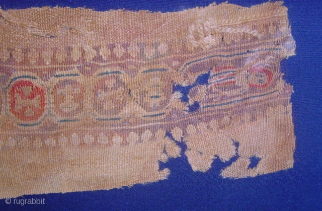 copt # 1032
size - 25 x 10 

Coptic textile, 2th- 7thC Egypt,
One of 52 pieces will be offered as one collection. Mostly framed professionally on an acid free backing, some unframed yet.  ...