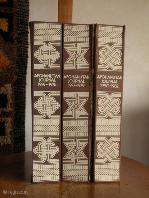 Afghanistan Journal 1974-1976, 1977-1979, 1980-1982                            