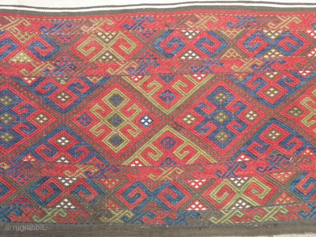 Antique Caucasian Kilim,100x150 cm                             