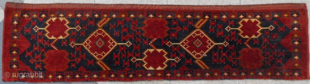 Antique Ersari Beshir 
Size: 165x42 cm.
Mail: makifhali@yahoo.com                          