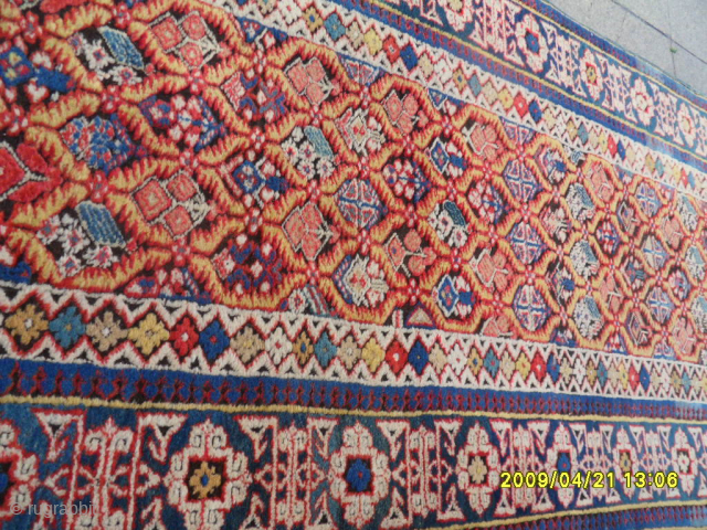 Antique Caucasian Kuba Runner
Size: 405 x 95 cm.
Mail: makifhali@yahoo.com                        
