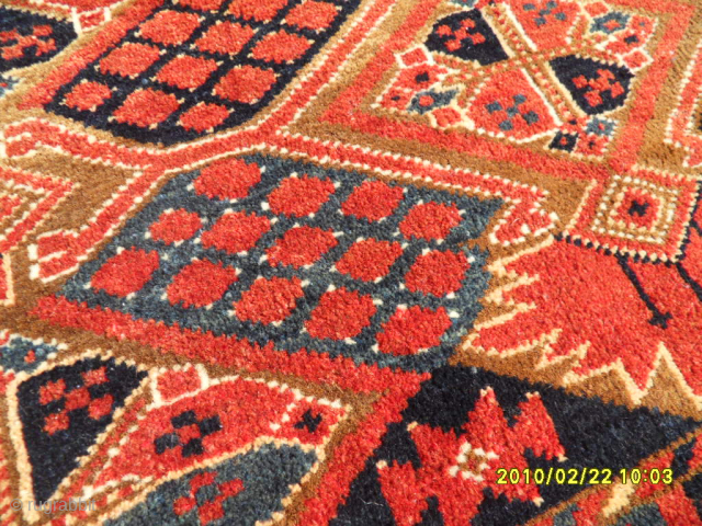 Antique Ersari Beshir Size: 157 x 48 cm. Mail: makifhali@yahoo.com                       
