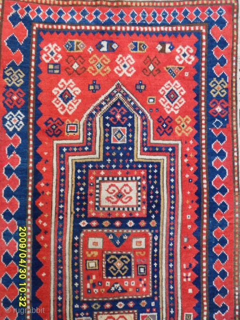 Antıque Borchjalu Kazak perfect size: 230x155 cm.                          