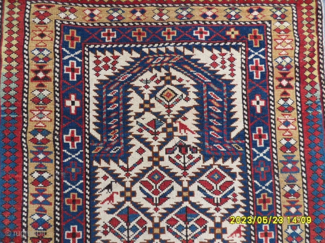 Antique Shirvan Marashali Rug
size:173x85 cm.                            