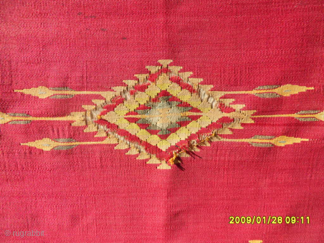 Antique Aleppo Kilim Size: 85 x 50 cm. Mail: makifhali@yahoo.com                       