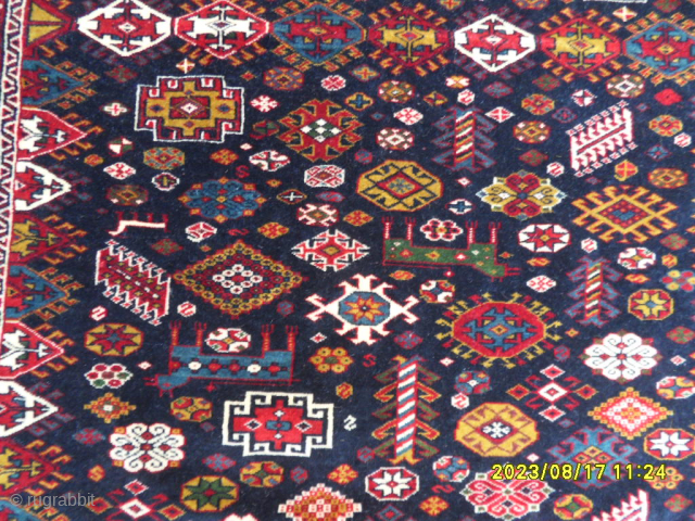 Antique Shiraz Schekurle Rug Size: 160x125 cm. Mail: makifhali@yahoo.com                        