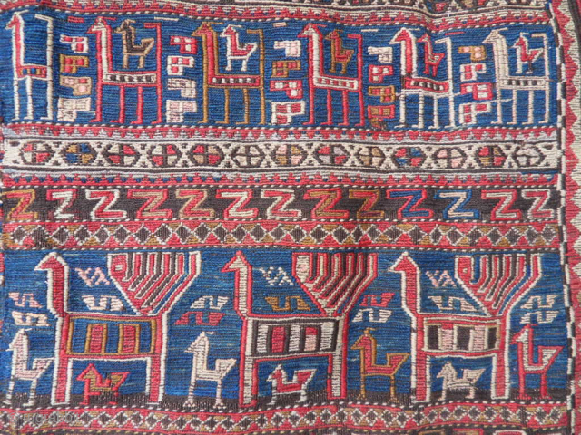 Antıque Caucasıan Werneh Horse Cover. size: 105x115 
makifhali@yahoo.com                         