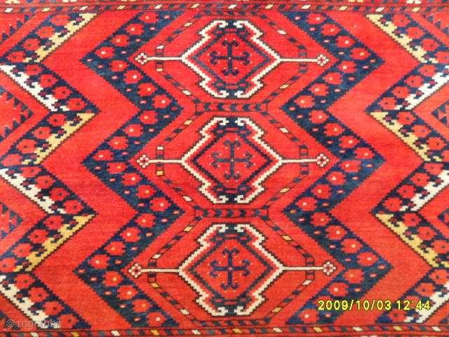 Antique Beshir Rug
Size: 150 x 105 cm. 
Mail: makifhali@yahoo.com                        