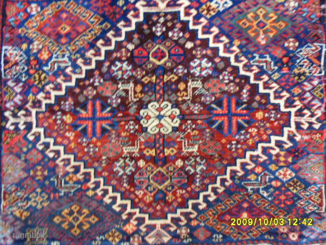 Antique Shiraz Qashqai Bagface
Size: 73 x 62 cm.
Mail: makifhali@yahoo.com                        