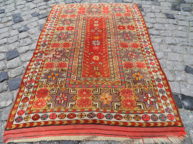 Antıque Anatolıan Ada Milas Carpet 145x101