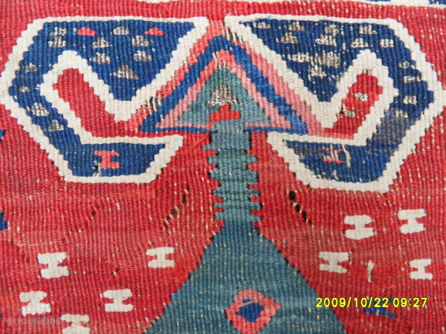 Antique Anatolian Erzurum Kilim 
Size: 150 x 95 cm.
Mail: makifhali@yahoo.com                       