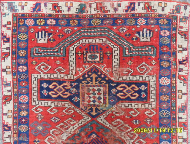Antique Caucasian Rug
Size: 128 x 80 cm.
Mail: makifhali@yahoo.com