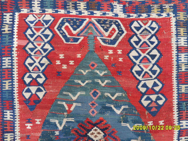Antique Anatolian Erzurum Kilim Size: 150 x 95 cm. Mail: makifhali@yahoo.com                      