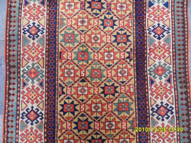 Antique Shirvan Carpet  size: 180x127 cm.                          