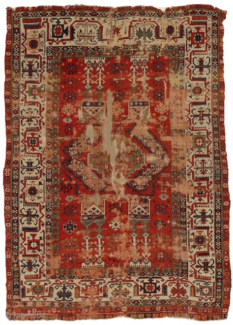 Rug with Opposing Coupled Column Niches 
Konya, Central Anatolia 
Circa 1700 
193 x 265 cm (6'4" x 8'8")

Register for the Arts Opening, Friday, December 3, 2021

https://artsrugshow.net/register-for-the-arts-opening/       