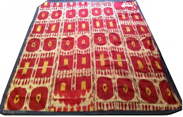 Uzbek Ikat Panel 20th Century Rug for Sale! 
For more details contact us.                    