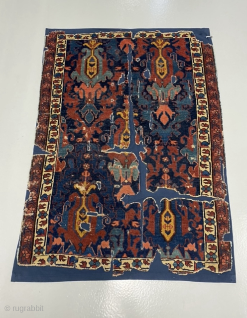 Dragon rug 18th century. Size 120 x 86. Professionally conserved. Own a piece of important rug history. Contact me at alexanderbakker@flairforflavor.com            