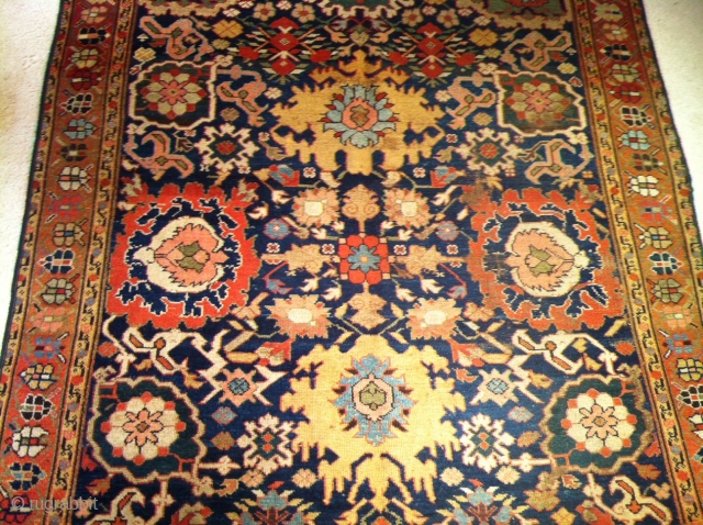 NW Persian mid 19 th century great colors size 57"x113inch 145X287cm                      